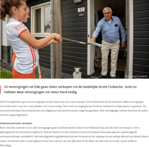 Ede nieuws Grote Clubactie in de media