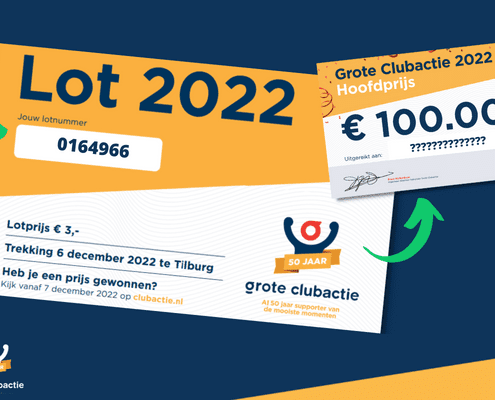 Wie claimt de € 100.000 euro?